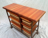 Foxcreek Baskets Island-19x48 Small six drawer, view 2
