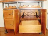 Foxcreek Baskets Island-22x44 Liquor Cabinet, view 2
