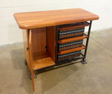 Foxcreek Baskets Island--22x48 single door unit w/3basket drawers, view 2