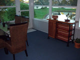 Foxcreek Baskets Island--22x48 single door unit w/3basket drawers, view 4