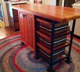 Foxcreek Baskets Island-24x48 Half and Half, view 5