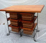 Foxcreek Baskets Island-29x45 Mini Six Drawer, view 2