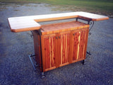 Foxcreek Baskets Island-36x72 Bi-level Bar, view 4