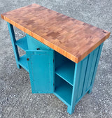 Foxcreek Baskets Farmhouse Island- Farmhouse Island with drawers, view 3
