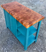 Foxcreek Baskets Farmhouse Island- Farmhouse Island with drawers, view 4