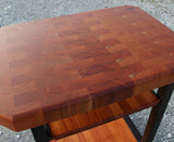 Foxcreek Baskets Island-- Old World Butcher Block Island, view 4