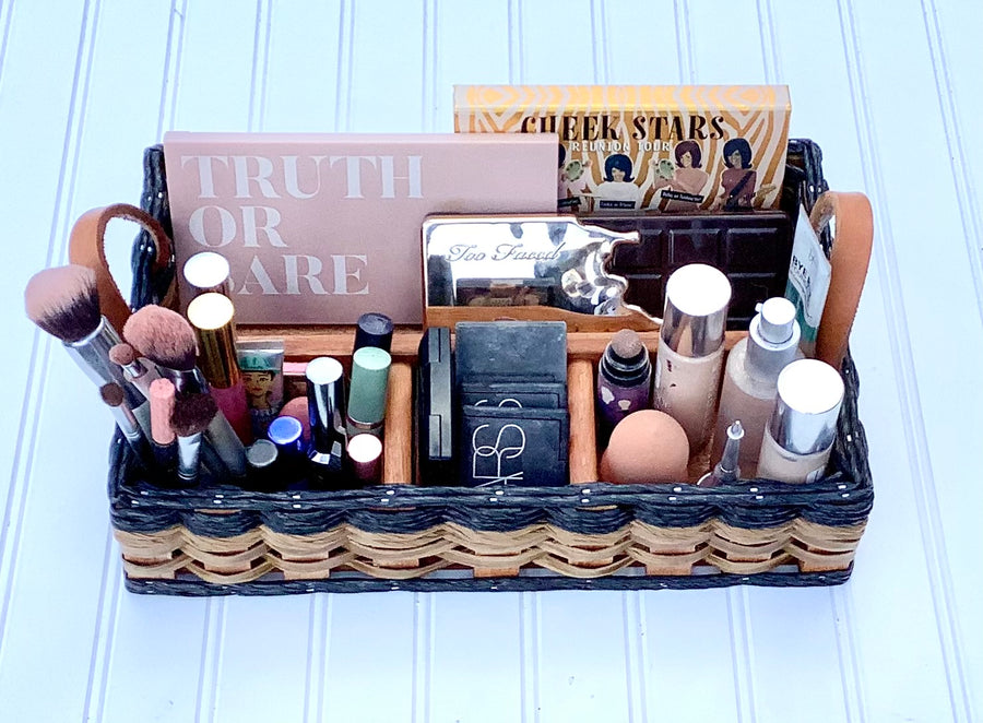 Foxcreek Baskets Makeup Basket-Large