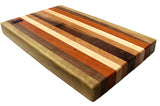 Foxcreek Baskets Cutting Board- 2 inch Thick Large Stripes Board, view 2