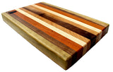 Foxcreek Baskets Cutting Board- 2 inch Thick Large Stripes Board, view 3