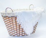 Foxcreek Baskets Laundry Basket-Cottage Grey, view 3