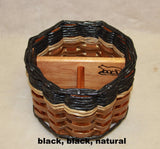 Foxcreek Baskets Remote Lazy Susan Basket, view 5