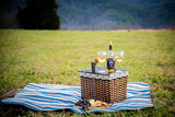 Foxcreek Baskets Lidded Picnic Basket Large-Cottage Black, view 6