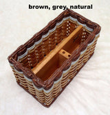 Foxcreek Baskets Mail Organizer Basket, view 4