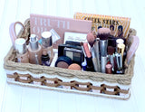 Foxcreek Baskets Makeup Basket-Large Shabby Chic, view 2