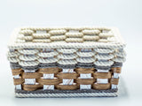 Foxcreek Baskets Napkin Basket-Cottage Grey, view 2