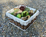 Foxcreek Baskets Napkin Basket-Cottage Grey, view 3