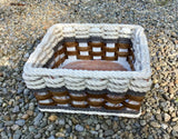 Foxcreek Baskets Napkin Basket-Cottage Grey, view 5