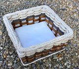 Foxcreek Baskets Napkin Basket-Cottage Grey, view 6