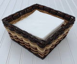 Foxcreek Baskets Napkin Basket, view 2
