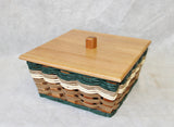 Foxcreek Baskets Napkin Basket, view 3