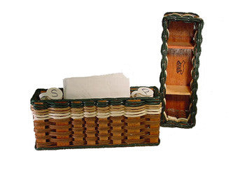 Foxcreek Baskets Napkin plus Salt & Pepper Basket