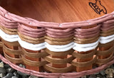 Foxcreek Baskets Needle Point Basket, view 5