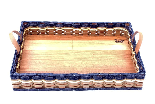 Foxcreek Baskets Ottoman tray basket