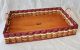 Foxcreek Baskets Ottoman tray basket, view 3