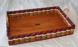 Foxcreek Baskets Ottoman tray basket, view 5