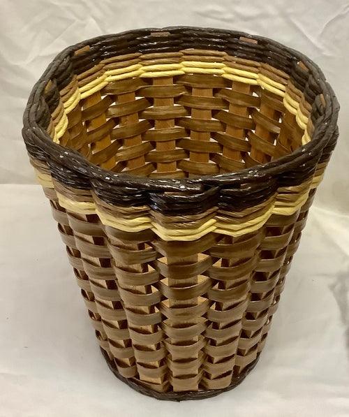 Foxcreek Baskets Oval Waste Basket