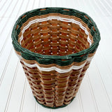 Foxcreek Baskets Oval Waste Basket, view 5