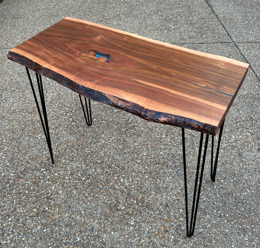 Foxcreek Baskets Live Edge Patagonian Rosewood Table