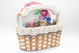 Foxcreek Baskets Picnic Party Basket-Cottage Grey, view 3