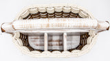 Foxcreek Baskets Picnic Party Basket-Cottage Grey, view 6