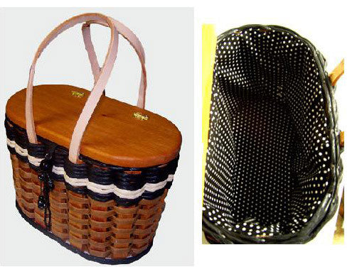 Foxcreek Baskets Purse Basket