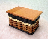 Foxcreek Baskets Recipe Basket w/Lid, view 2