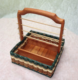 Foxcreek Baskets Sewing Basket, view 2