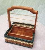 Foxcreek Baskets Sewing Basket, view 4