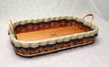 Foxcreek Baskets Casserole Tray 10x15- Shabby Chic Collection, view 4