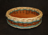 Foxcreek Baskets 13inch Lazy Susan Basket-Shabby Chic Collection, view 2