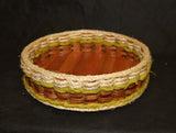 Foxcreek Baskets 13inch Lazy Susan Basket-Shabby Chic Collection, view 3