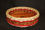 Foxcreek Baskets 13inch Lazy Susan Basket-Shabby Chic Collection, view 4