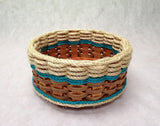 Foxcreek Baskets 9 inch lazy Susan w/sisal rope-Shabby Chic Collection, view 4