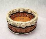 Foxcreek Baskets 9 inch lazy Susan w/sisal rope-Shabby Chic Collection, view 5