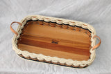 Foxcreek Baskets Casserole Tray 9x13-Shabby Chic Collection, view 3