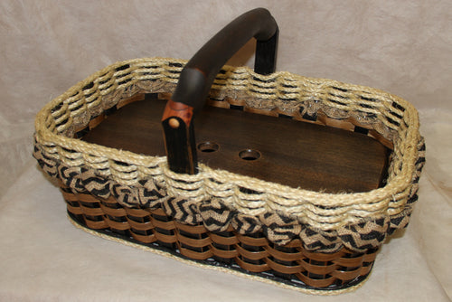 Foxcreek Baskets Double Casserole Basket-Shabby Chic Collection