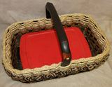 Foxcreek Baskets Double Casserole Basket-Shabby Chic Collection, view 4
