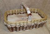 Foxcreek Baskets Double Casserole Basket-Shabby Chic Collection, view 6