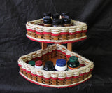 Foxcreek Baskets Double Corner Basket-Shabby Chic Collection, view 2