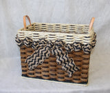 Foxcreek Baskets File Organizer Basket-Shabby Chic Collection, view 2